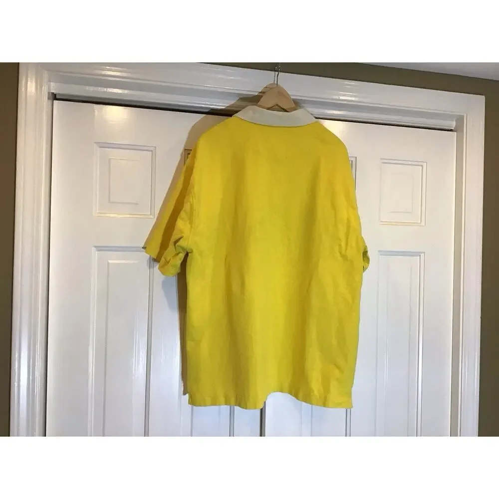 Banana Republic Rugby Y2K Polo Men XL Tall Retro Streetwear Preppy Frat Casual